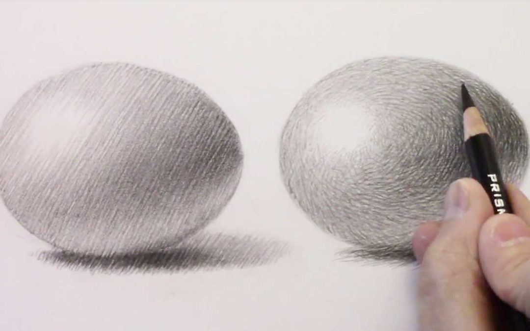 Zeichenkurs: 3 Arten mit dem Bleistift Schattierungen zu malen